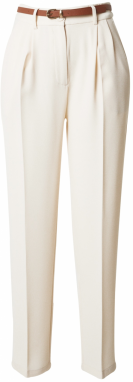 ABOUT YOU Nohavice s pukmi 'Nina'  biela