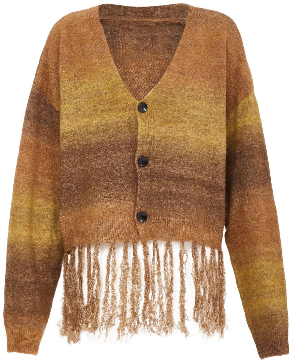 Jalene Kardigán  karamelová / svetlohnedá / tmavohnedá