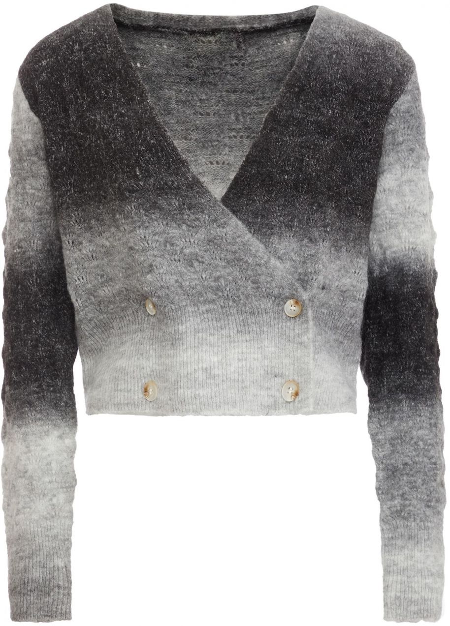Jalene Kardigán  sivá / tmavosivá
