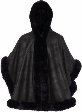 FRAULLY Pelerína  čierna