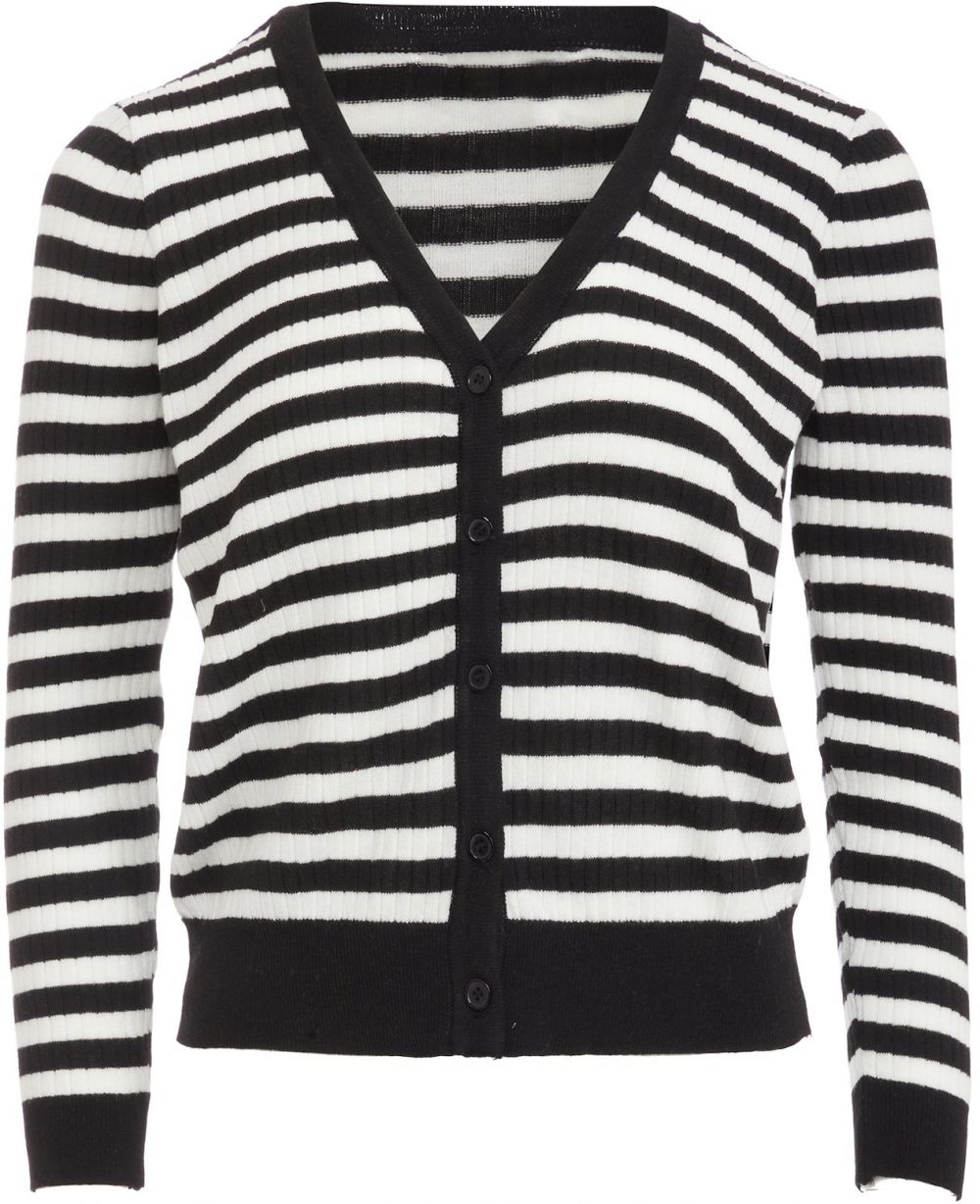 IPARO Kardigán  čierna / biela