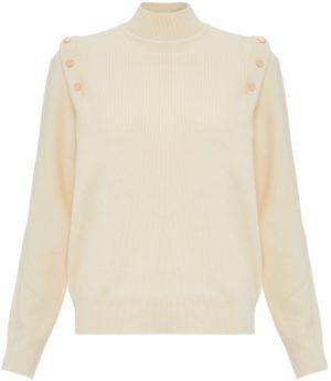 paino Sveter  biela ako vlna