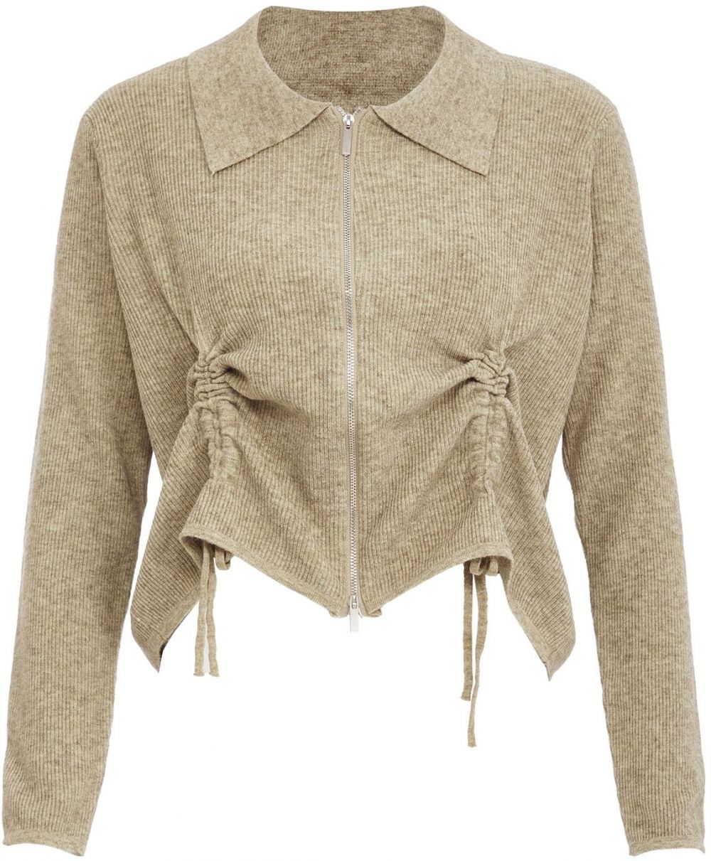 paino Kardigán  béžová melírovaná