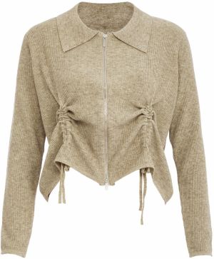 paino Kardigán  béžová melírovaná