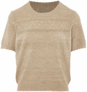 NAEMI Blúzka  tmavobéžová