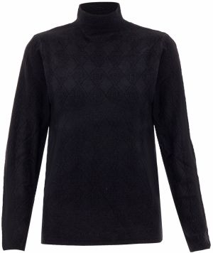 LEOMIA Sveter  čierna