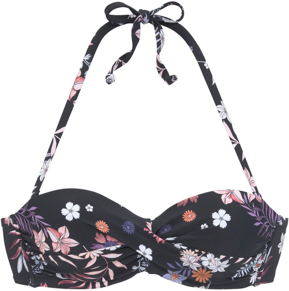 SUNSEEKER Bikinový top  zmiešané farby / čierna