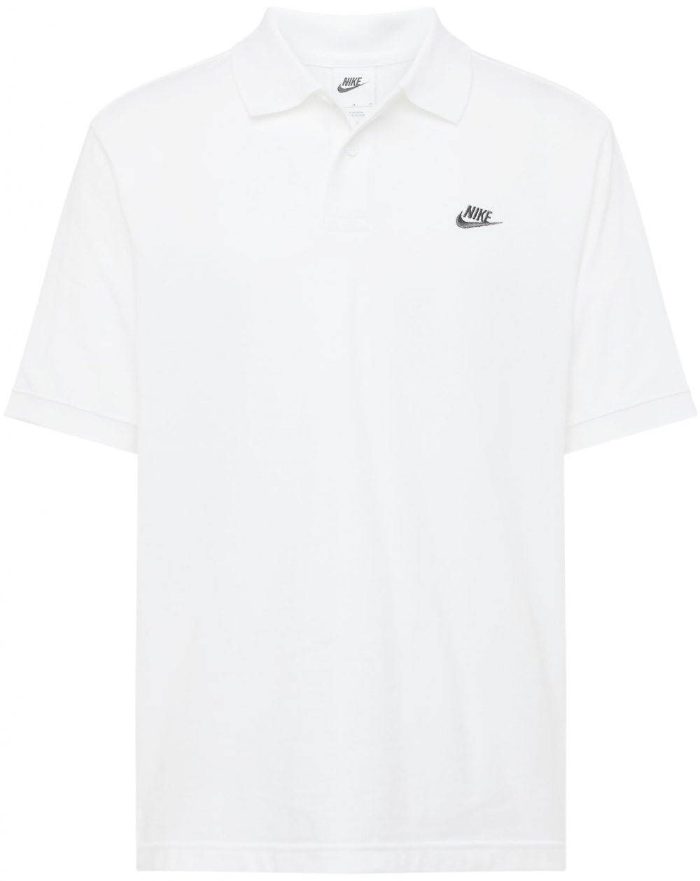 Nike Sportswear Funkčné tričko 'Club'  čierna / biela