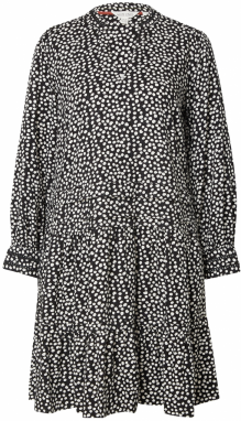 WHITE STUFF Šaty 'Clover'  čierna / biela