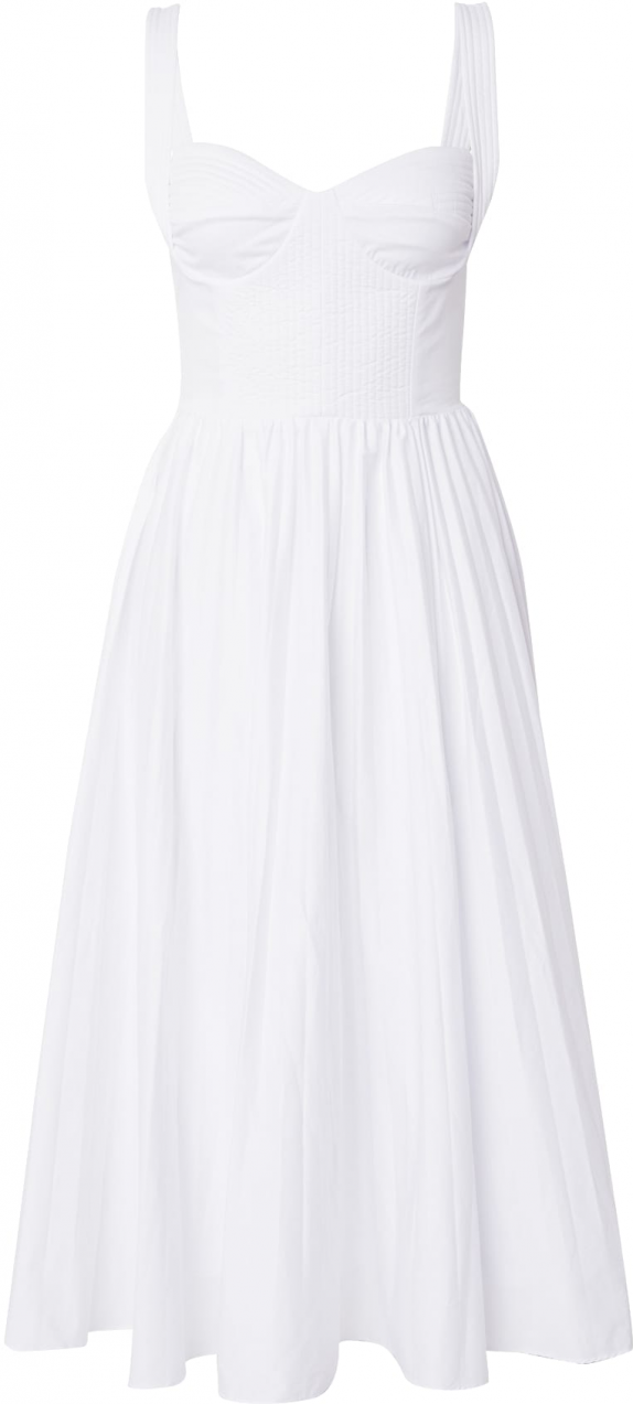 True Decadence Kokteilové šaty  biela