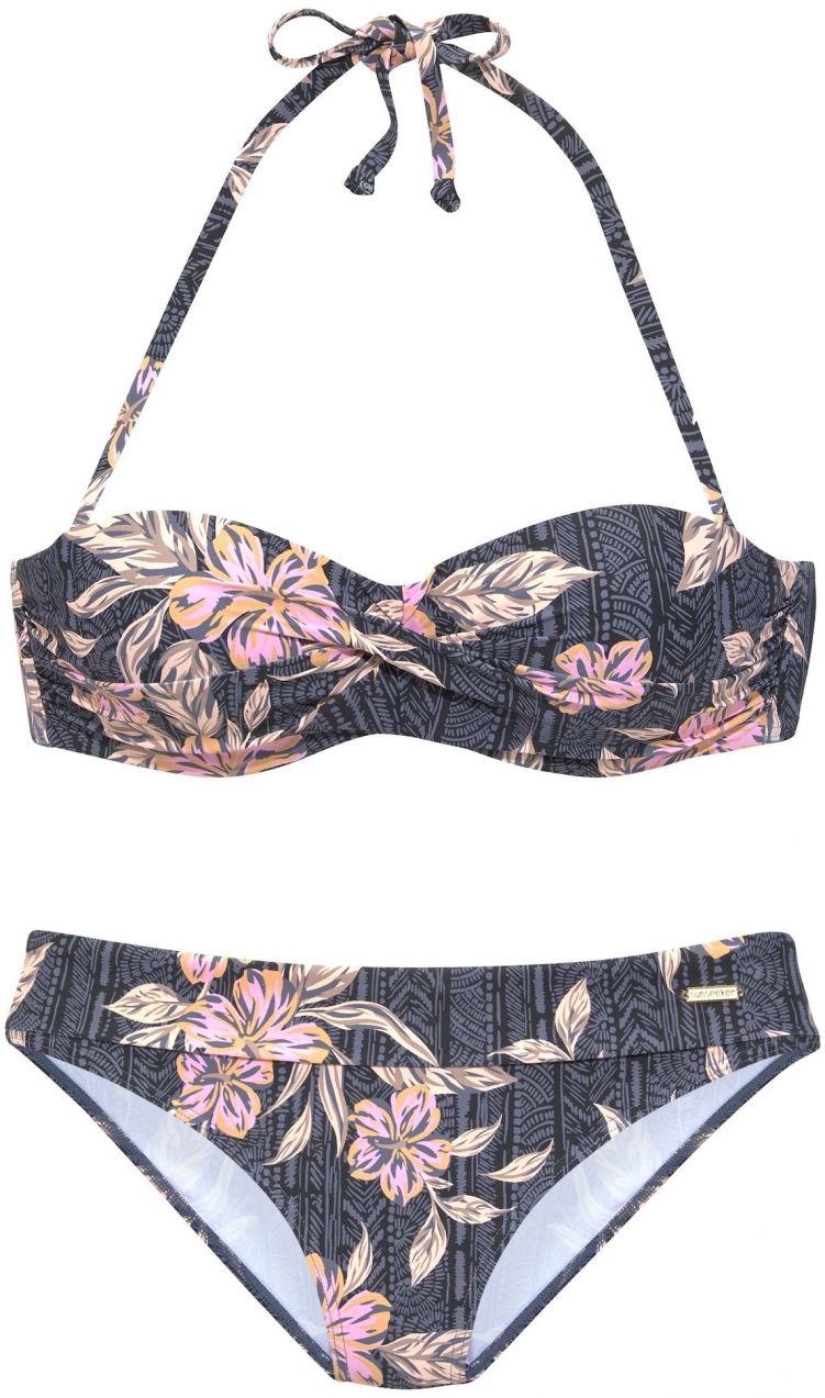 SUNSEEKER Bikiny  béžová / ružová / čierna