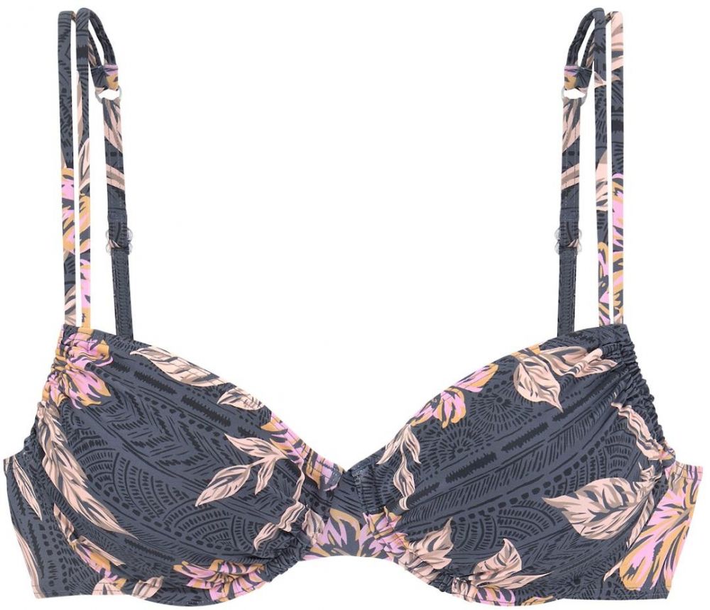 SUNSEEKER Bikiny  hnedá / olivová / svetlooranžová / ružová / čierna