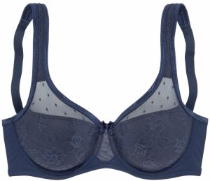 NUANCE Zmenšujúca podprsenka  námornícka modrá
