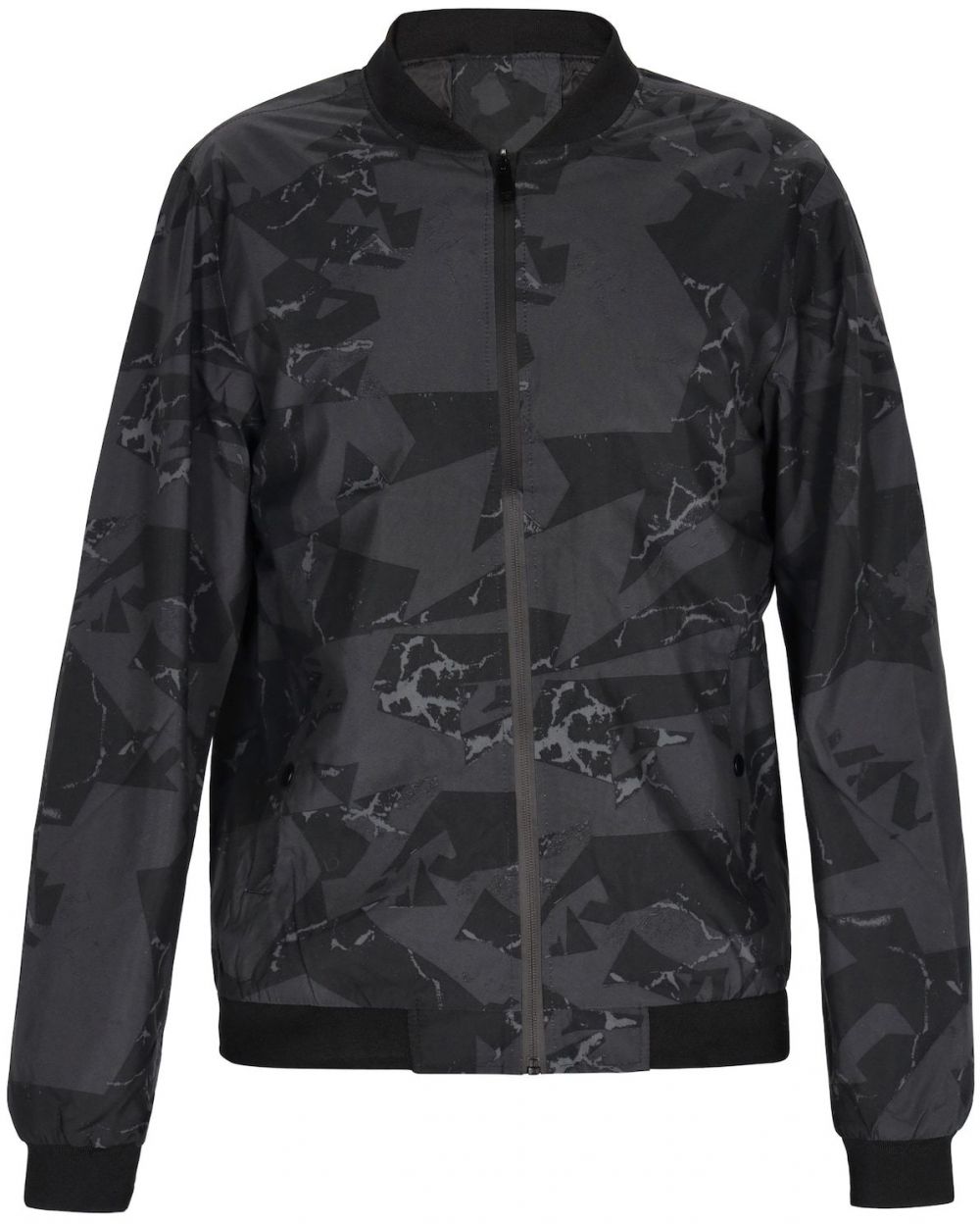 COSIMON Prechodná bunda  sivá / tmavosivá / čierna