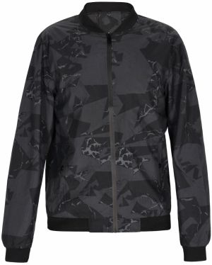 caversham Prechodná bunda  sivá / tmavosivá / čierna