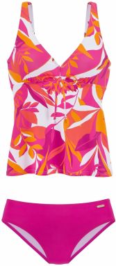 SUNSEEKER Tankiny  mandarínková / ružová / biela