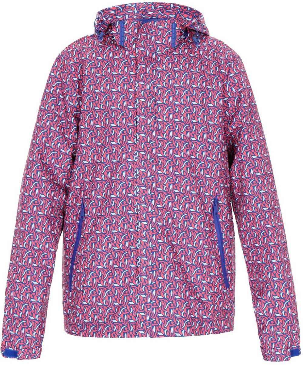 beach budz Prechodná bunda  modrá melírovaná / ružová