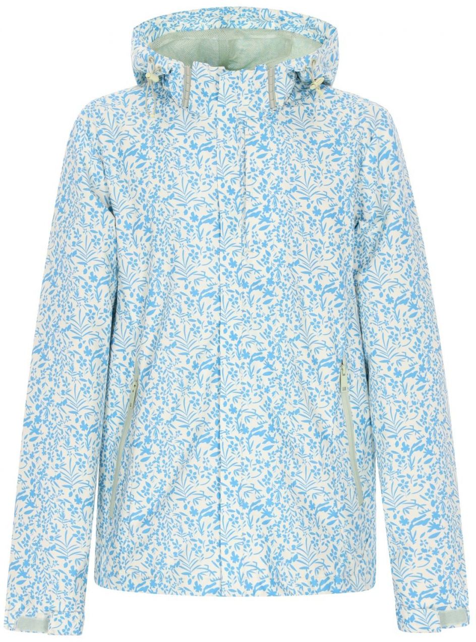 beach budz Prechodná bunda  tyrkysová / biela