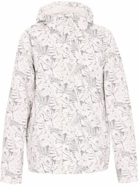 beach budz Outdoorová bunda  tmavošedá / biela / biela ako vlna