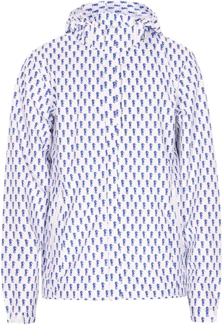 beach budz Prechodná bunda  modrá / biela