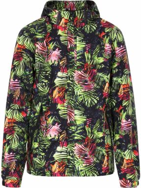 beach budz Prechodná bunda  trávovo zelená / ružová / červená / čierna