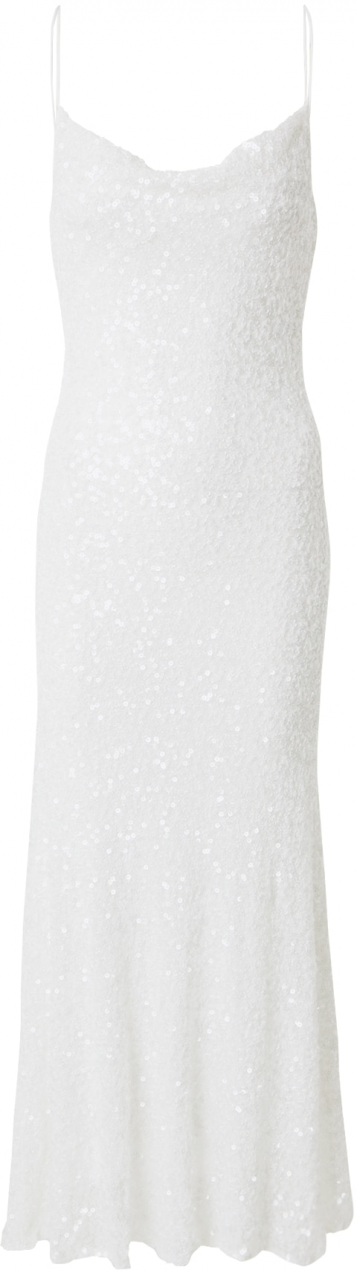 True Decadence Kokteilové šaty  biela