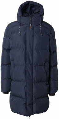 Superdry Zimný kabát  námornícka modrá