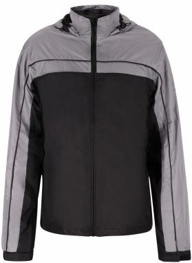 boundry Prechodná bunda  sivá / čierna