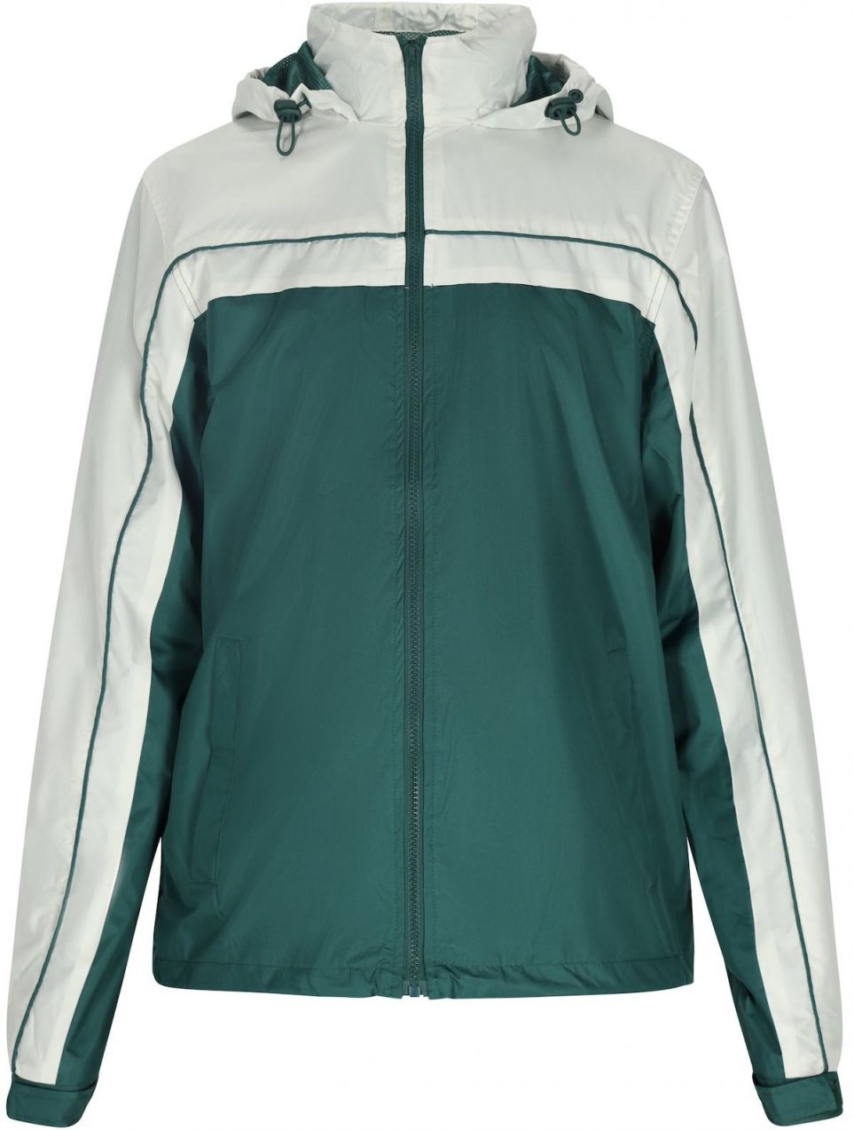 boundry Prechodná bunda  sivá / tmavozelená