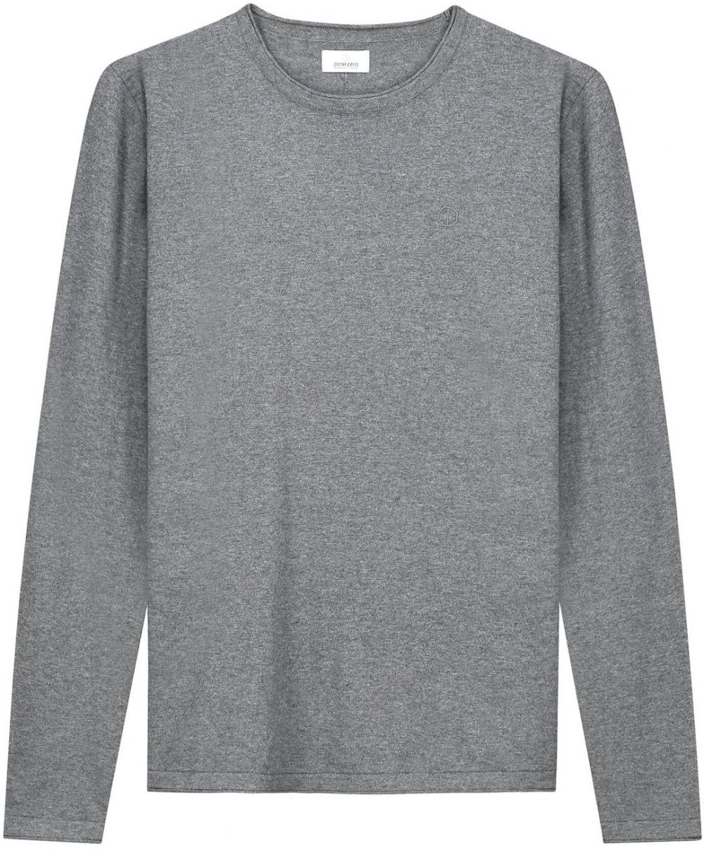 Dstrezzed Tričko 'Gage'  sivá melírovaná