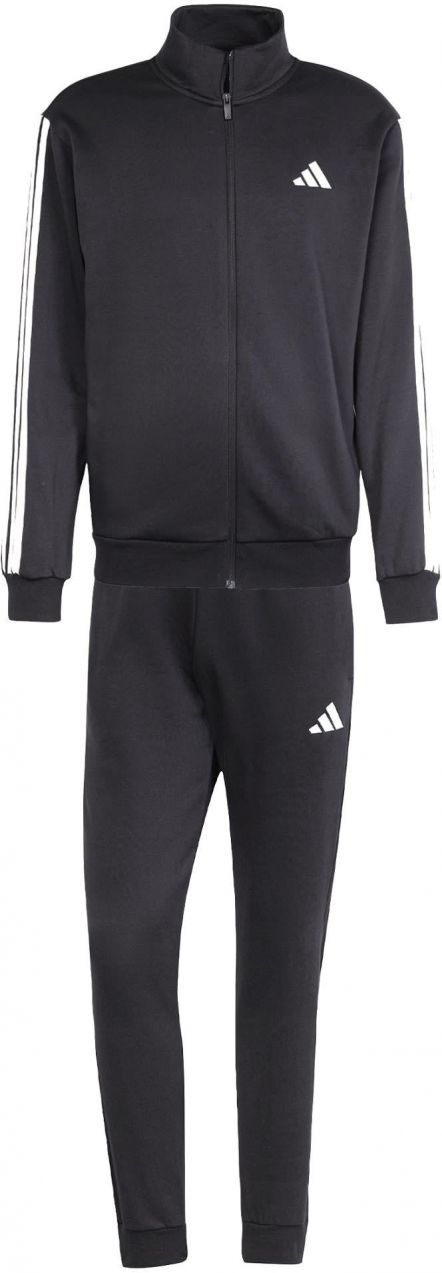 ADIDAS SPORTSWEAR Tréningový komplet '3-STRIPES FLEECE'  čierna / biela