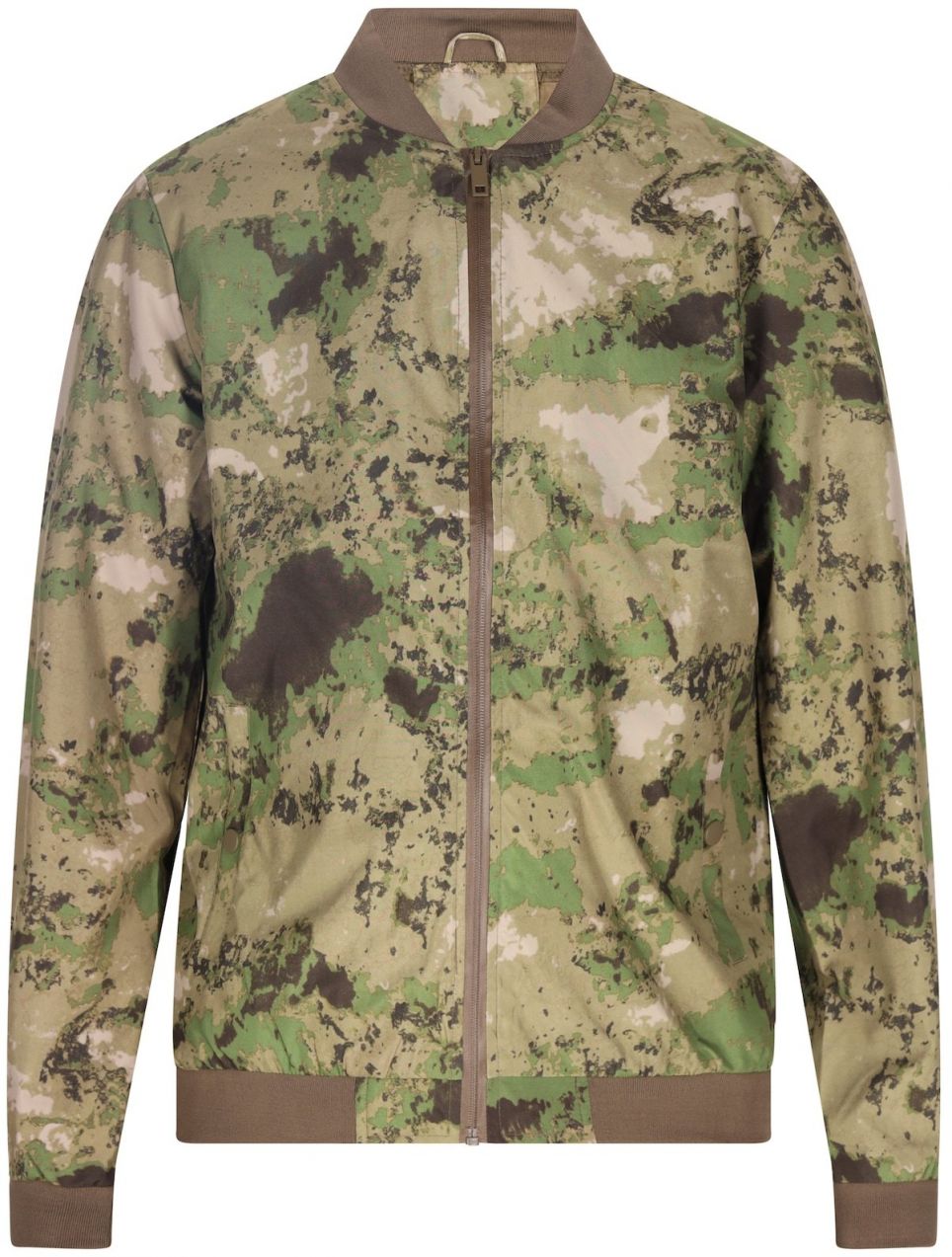 COSIMON Prechodná bunda  béžová / kaki / svetlozelená / tmavozelená