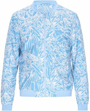 COSIMON Prechodná bunda  svetlomodrá / biela