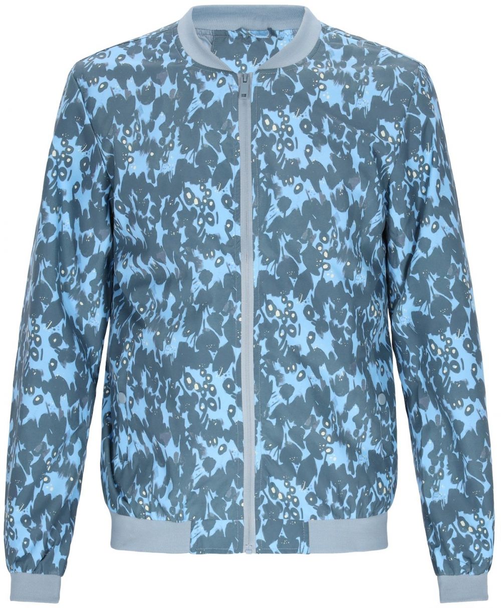 COSIMON Prechodná bunda  zafírová / modrosivá / svetlomodrá / šedobiela