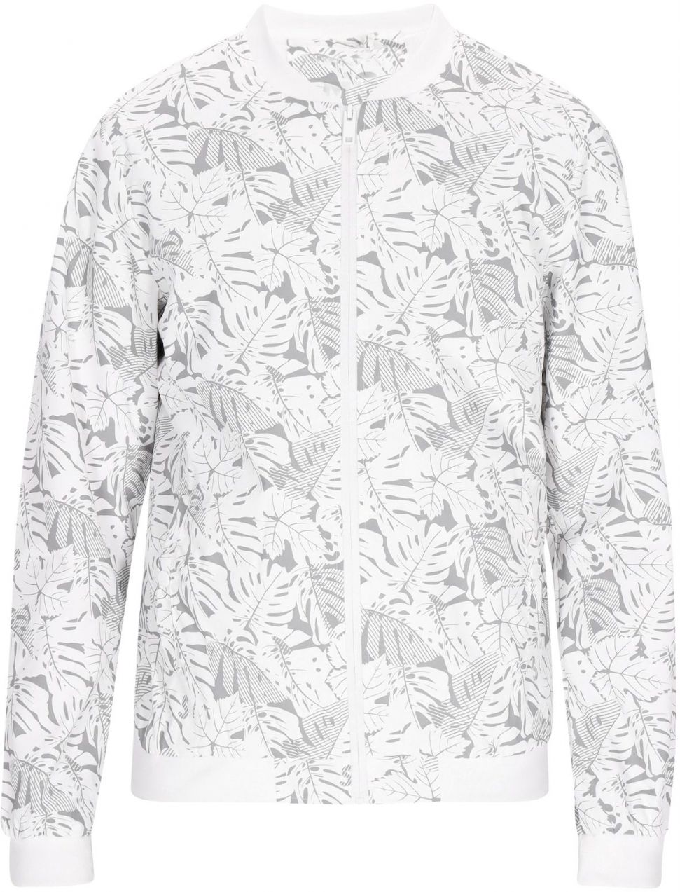 COSIMON Prechodná bunda  sivá / biela