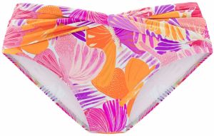 SUNSEEKER Bikinové nohavičky  fialová / oranžová / biela