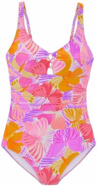 SUNSEEKER Jednodielne plavky  vodová / žltá / slivková / ružová