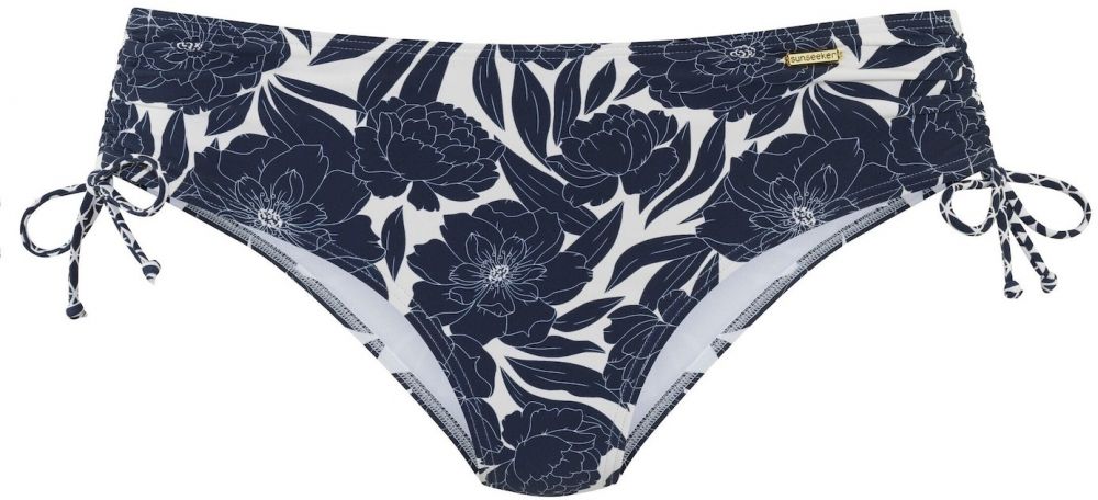 SUNSEEKER Bikinové nohavičky  tmavomodrá / šedobiela