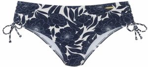 SUNSEEKER Bikinové nohavičky  tmavomodrá / šedobiela