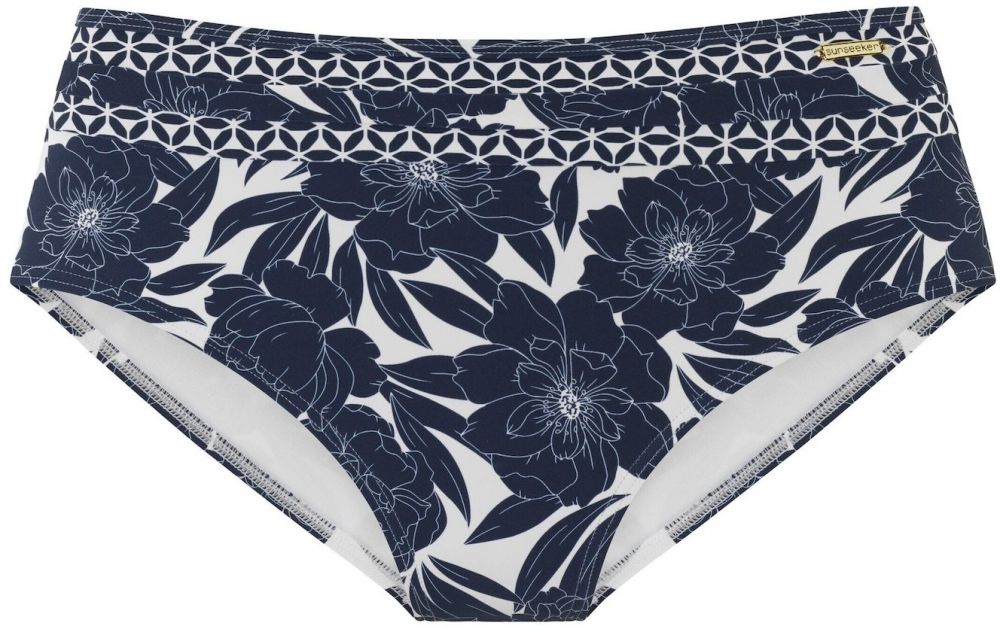 SUNSEEKER Bikinové nohavičky  námornícka modrá / biela