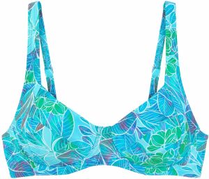 SUNSEEKER Bikinový top  tyrkysová / svetlomodrá / svetlozelená / fialová