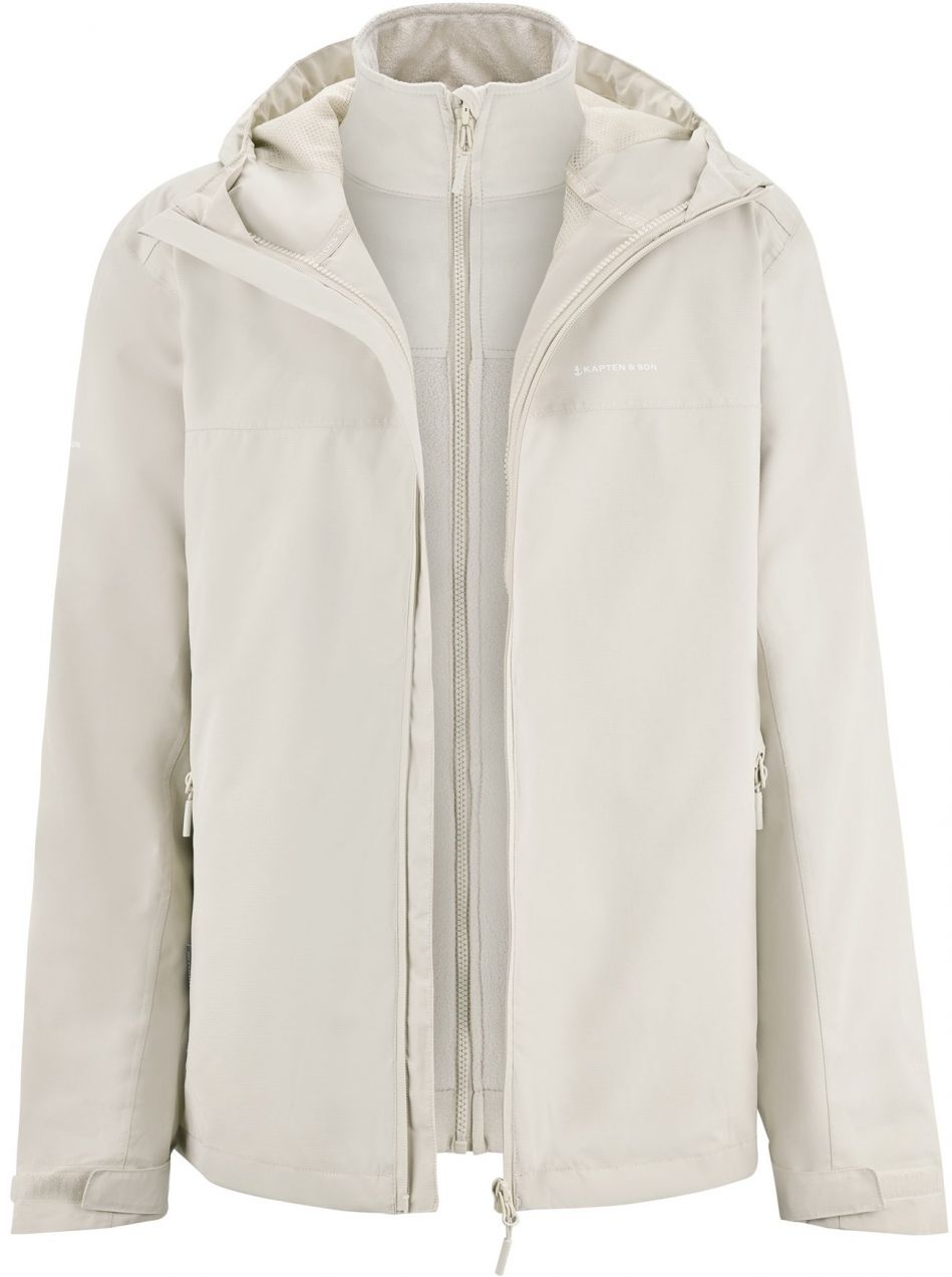 Kapten & Son Funkčná bunda 'Everyday 3in1 Jacket'  piesková