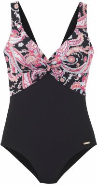 SUNSEEKER Jednodielne plavky  svetlomodrá / ružová / čierna / biela