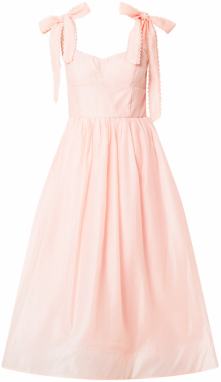 True Decadence Kokteilové šaty  broskyňová