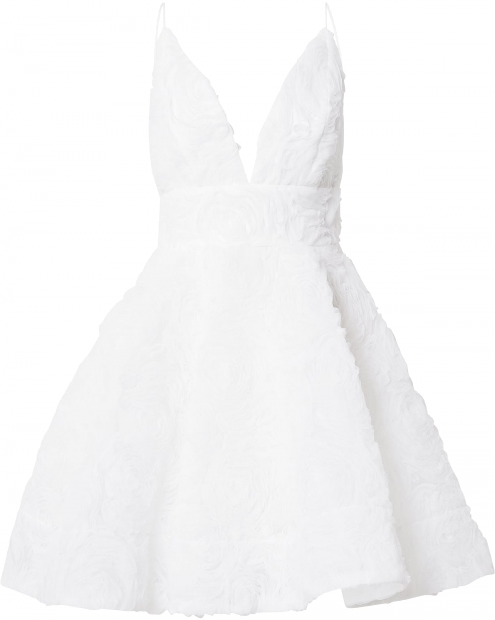 True Decadence Kokteilové šaty  biela