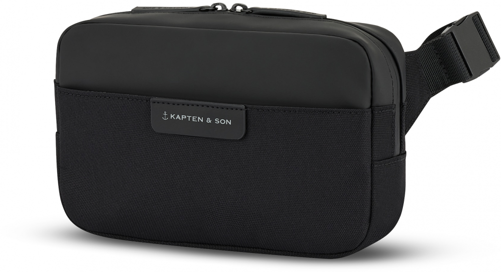 Kapten & Son Ľadvinka 'Bergen Pro Crossbody'  čierna