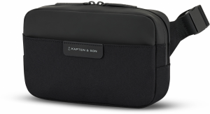 Kapten & Son Ľadvinka 'Bergen Pro Crossbody'  čierna