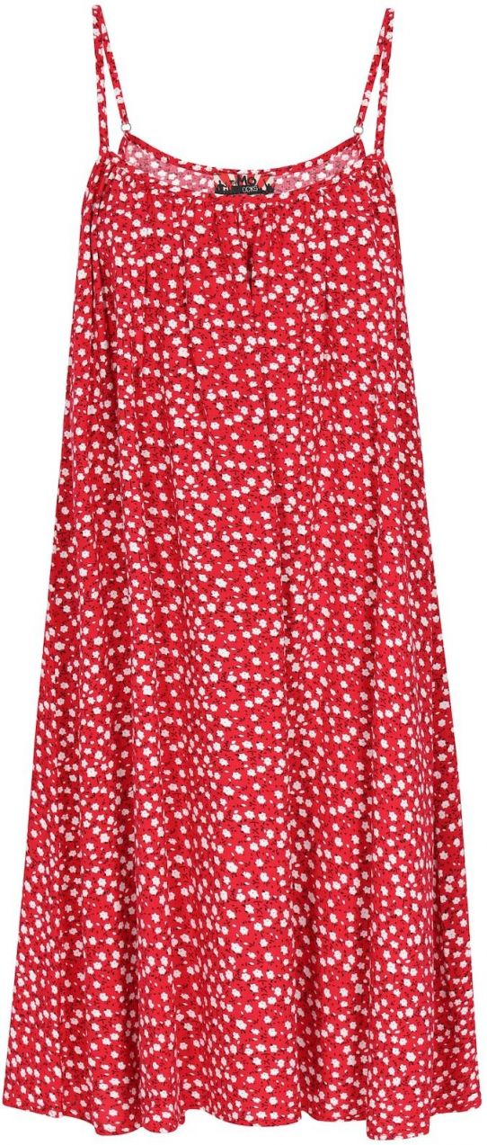 myMo ROCKS Šaty  červená / čierna / biela