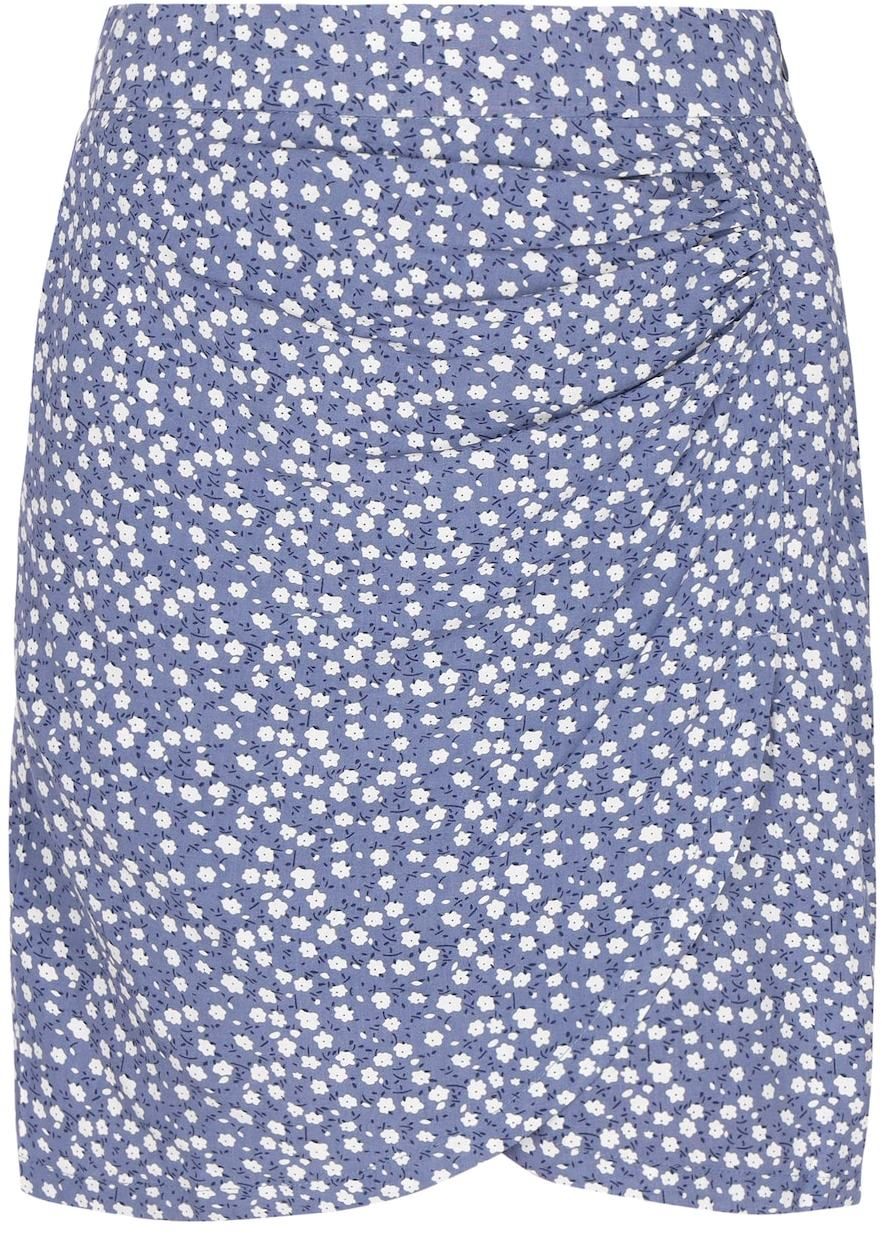 myMo ROCKS Sukňa  modrá / biela