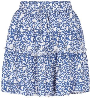 myMo ROCKS Sukňa  modrá / biela